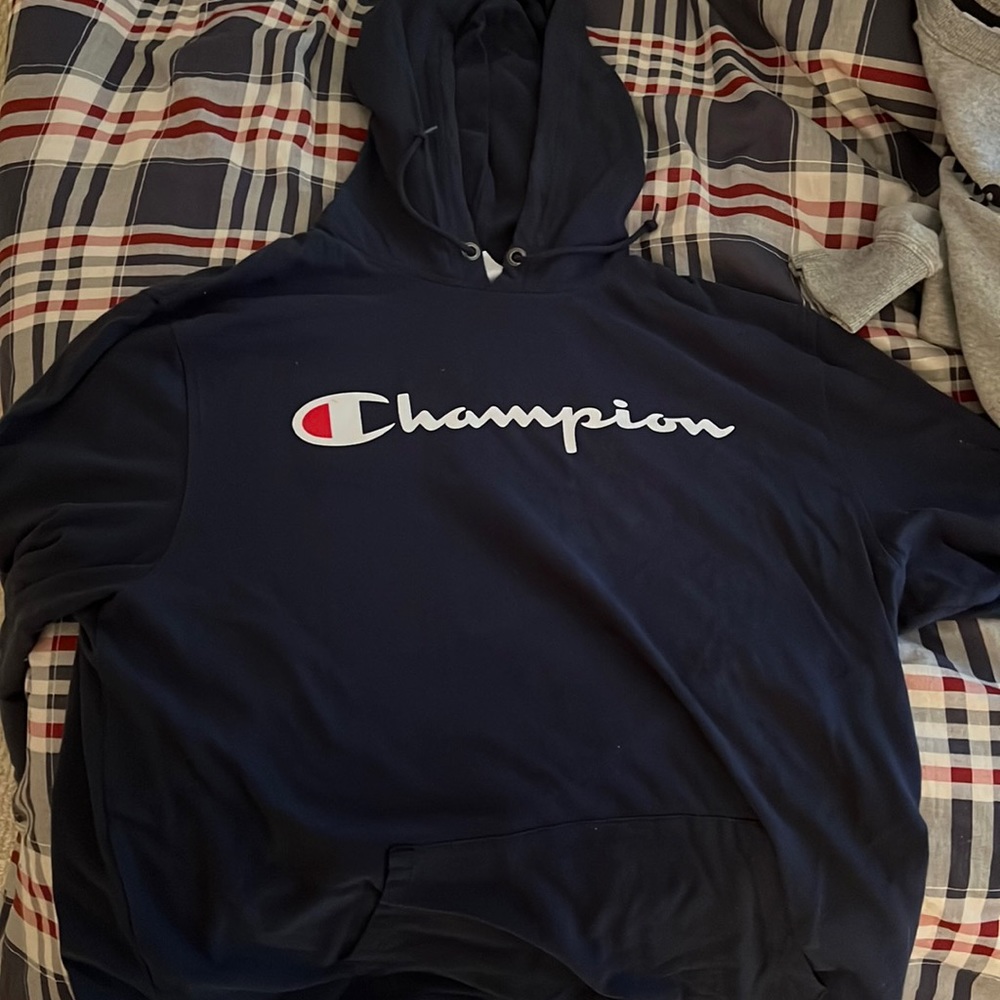 Navy Lightweight Champion Hoodie